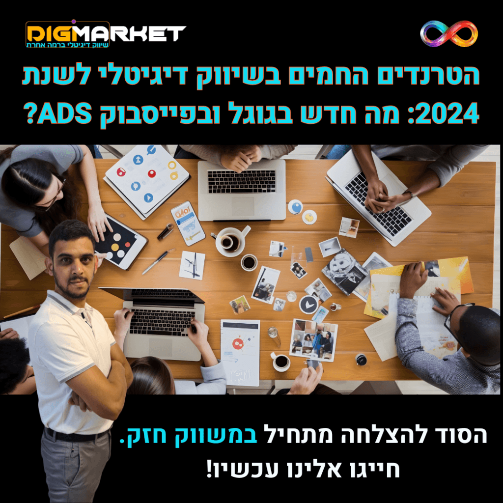 הטרנדים החמים בשיווק דיגיטלי לשנת 2024 מה חדש בגוגל ובפייסבוק ADS - Digi-MArket שיווק דיגיטלי ברמה אחרת