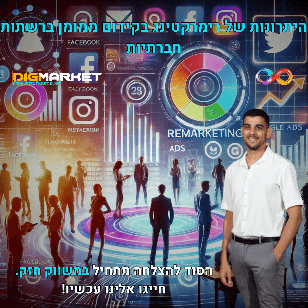 היתרונות של רימרקטינג בקידום ממומן ברשתות חברתיות - Digi-Market שיווק דיגיטלי ברמה אחרת