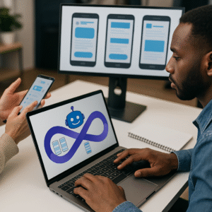 שילוב AI עם מחזור DevOps בעולם הנייד (Mobile DevOps) - Digi-Market סוכנות שיווק דיגיטלי